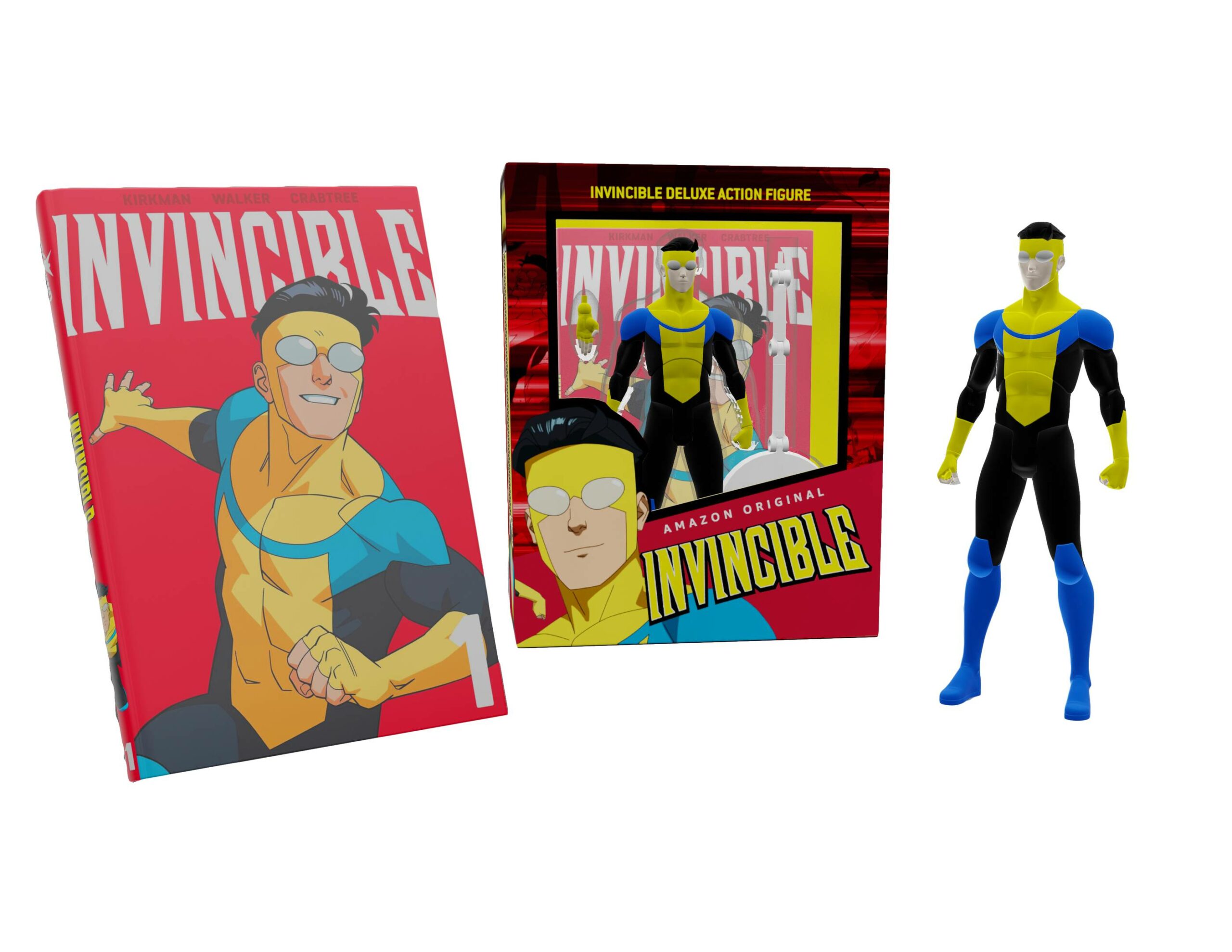 Invincible Vol.1 Book and Figure PX Previews Exclusive Set